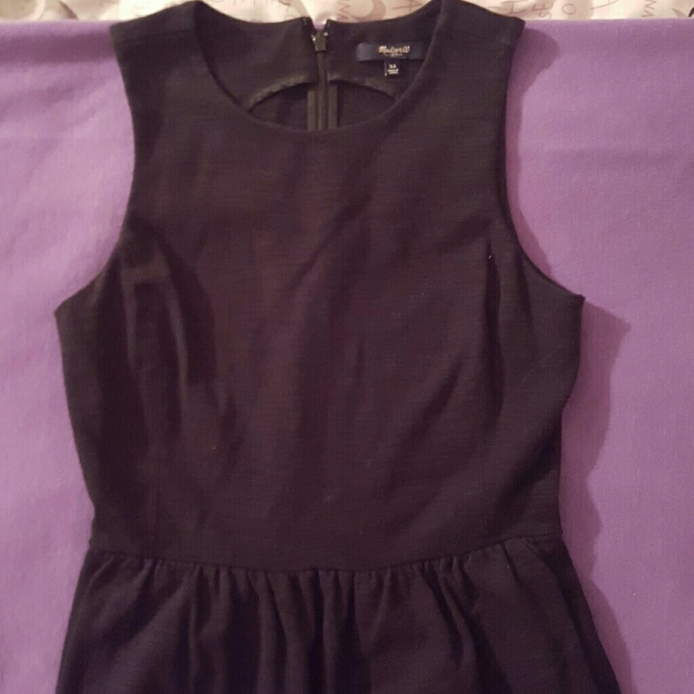 Madewell black dress